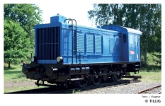 Tillig 04648 - TT - Diesellok T 334 Museumslok, Eisenbahnmuseums Luzná, Ep. VI